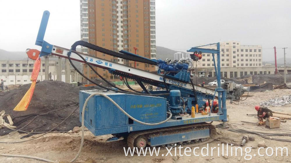 Mdl C200 Top Drive Impact Drilling Rig 3